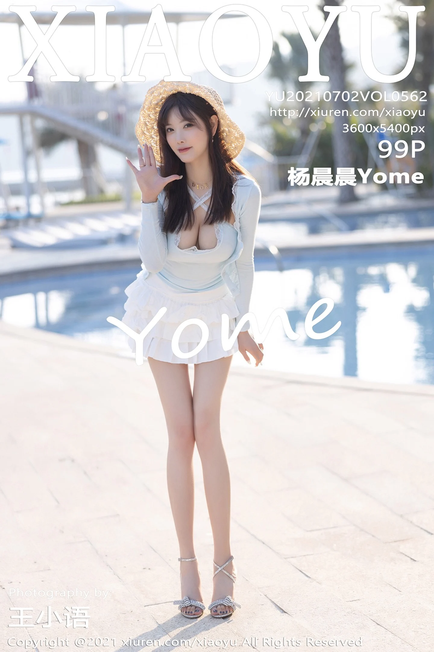 [XiaoYu画语界]Vol.562_女神杨晨晨sugar海边沙滩性感低胸服饰配超短裙完美诱惑写真99P-秀人网 - XiuRen.Space
